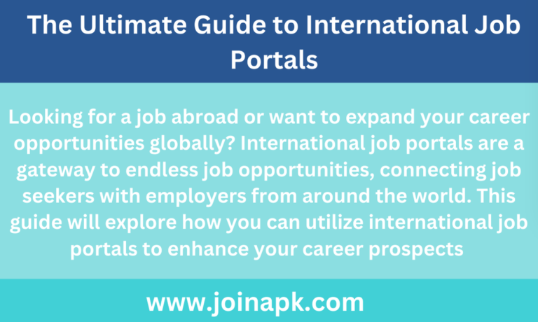 International Job Portals