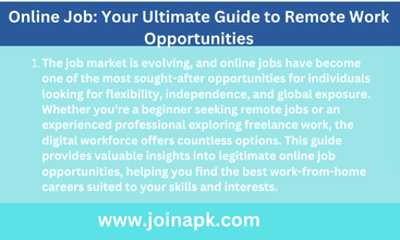 Online Job